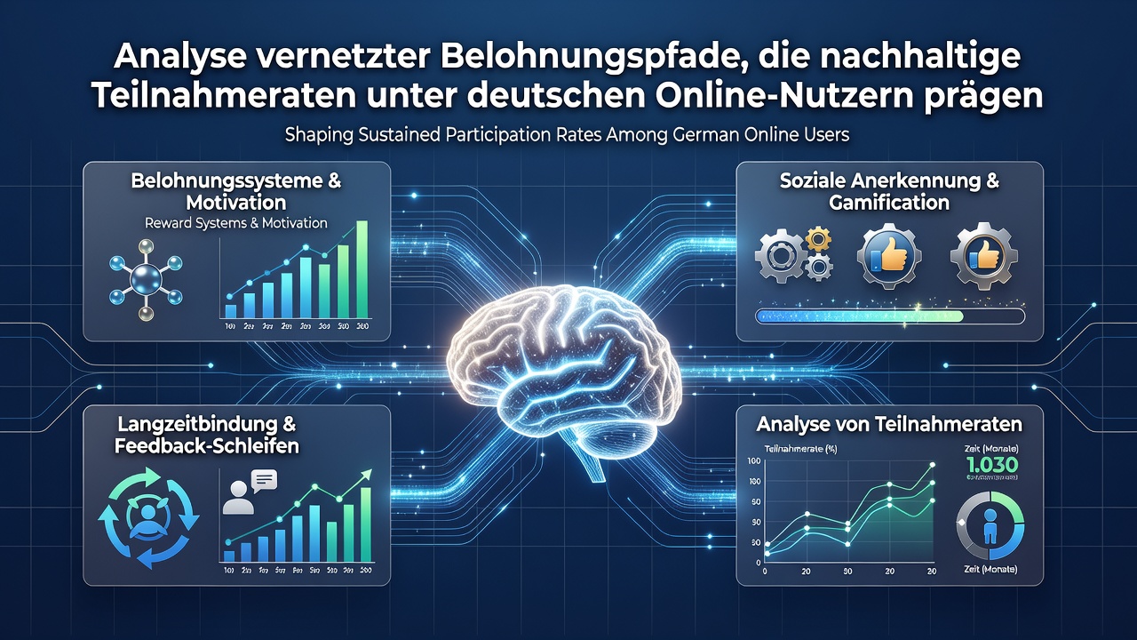 Analyse von Teilnahmeraten deutscher Spieler in Abhängigkeit von Belohnungsnetzwerken während Marktschwankungen