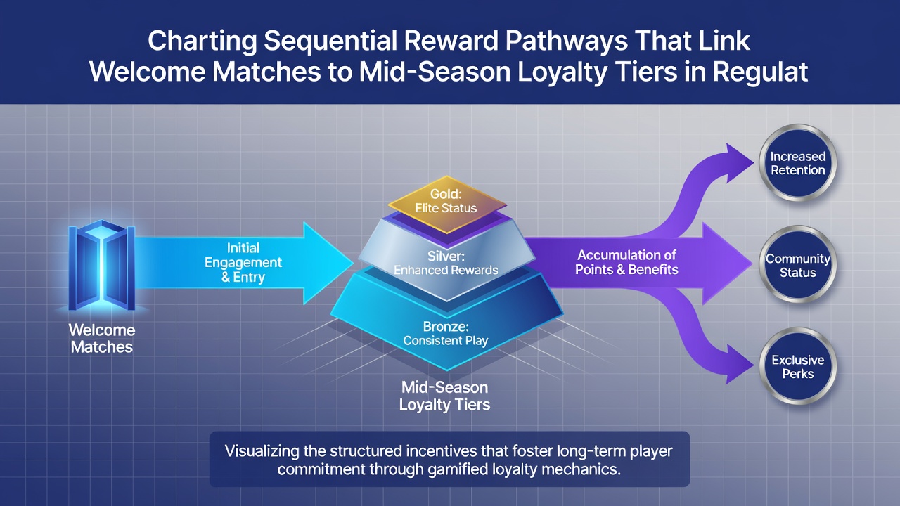 Visualisierung von Mid-Season-Loyalitätsstufen und deren Verknüpfung mit sequenziellen Belohnungen in Cardrooms