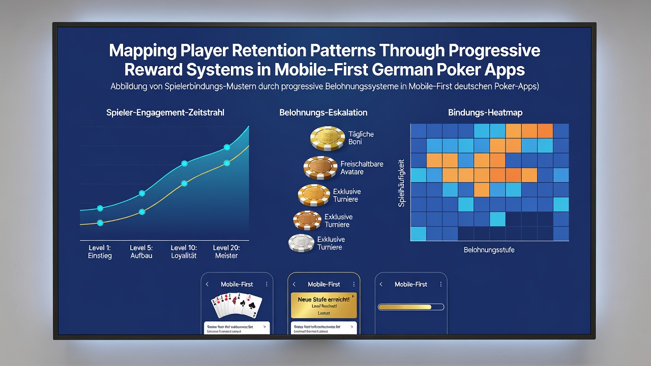 Diagramm zur Analyse von Retentionskurven in progressiven Belohnungssystemen deutscher Poker-Apps