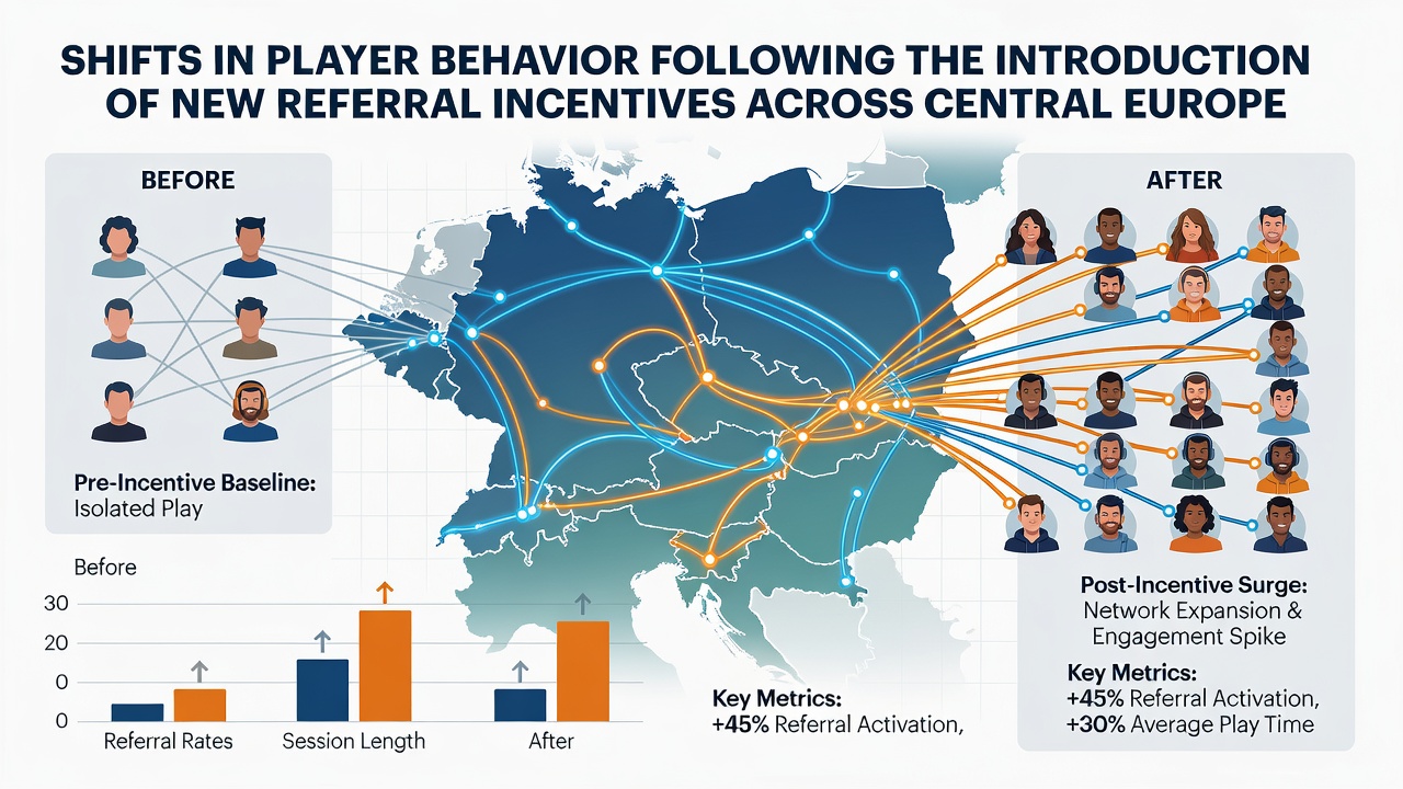 Darstellung regionaler Verhaltensmuster bei Referral-Incentives in Zentraleuropa