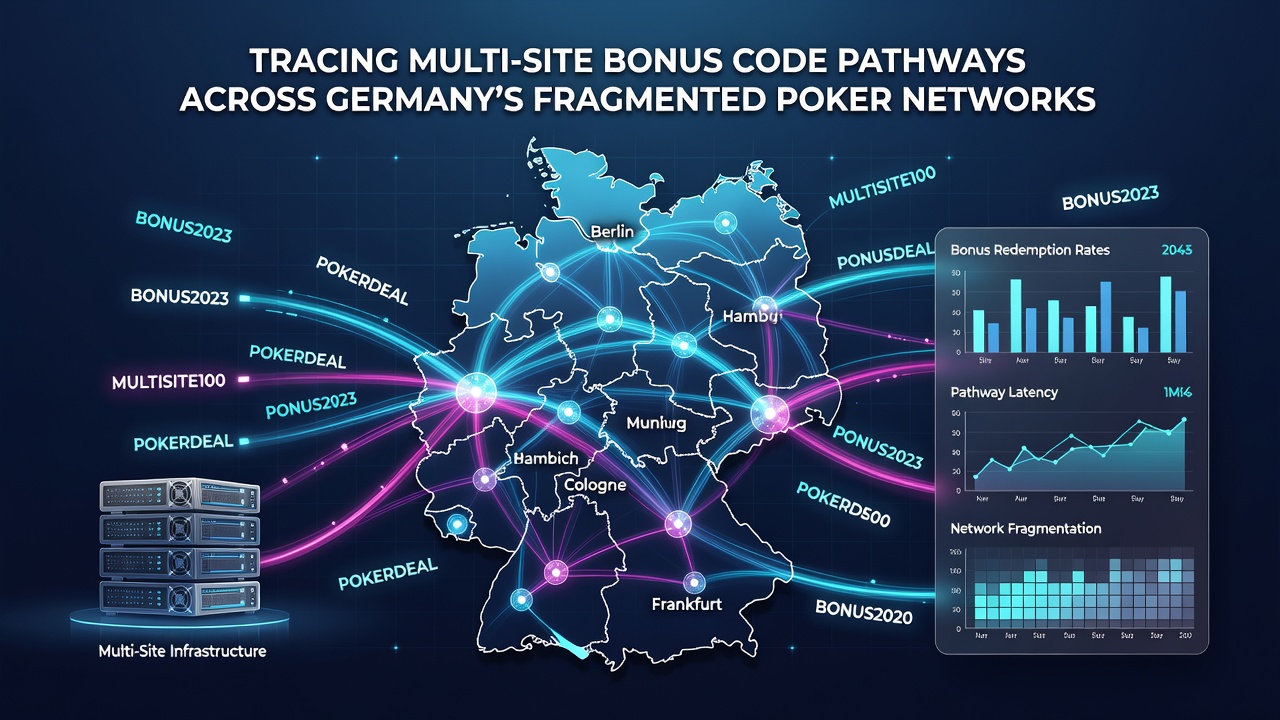 Detaillierte Darstellung von Bonus-Code-Transfers zwischen deutschen Poker-Anbietern